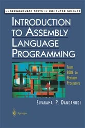 Book cover of Introduction to Assembly Language Programming by Sivarama P. Dandamudi