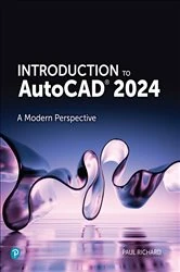 Book cover of Introduction to AutoCAD 2024 by Paul F. Richard