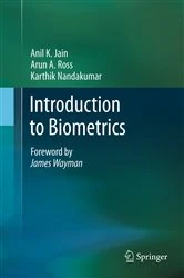 Book cover of Introduction to Biometrics by Anil K. Jain