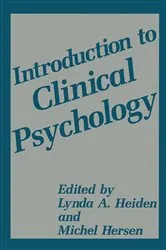 Book cover of Introduction to Clinical Psychology by Lynda A. Heiden