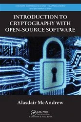 Book cover of Introduction to Cryptography with Open-Source Software by Alasdair McAndrew