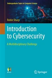 Book cover of Introduction to Cybersecurity by Robin Sharp