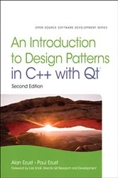 Book cover of Introduction to Design Patterns in C++ with Qt (2nd ed.) by Alan Ezust