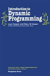 Book cover of Introduction to Dynamic Programming by Leon Cooper