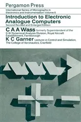 Book cover of Introduction to Electronic Analogue Computers (2nd ed.) by C. A. A. Wass