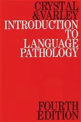 Book cover of Introduction to Language Pathology (4th ed.) by David Crystal