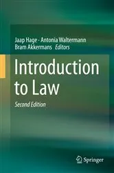 Book cover of Introduction to Law (2nd ed.) by Jaap Hage