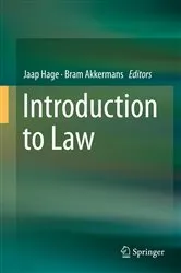 Book cover of Introduction to Law by Jaap Hage