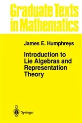 Book cover of Introduction to Lie Algebras and Representation Theory by J.E. Humphreys