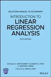 Book cover of Introduction to Linear Regression Analysis, 6e Solutions Manual (6th ed.) by Unknown