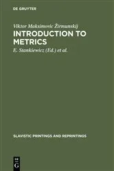 Book cover of Introduction to metrics by Unknown