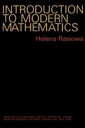 Book cover of Introduction to Modern Mathematics by Helena Rasiowa