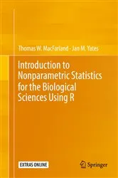 Book cover of Introduction to Nonparametric Statistics for the Biological Sciences Using R by Thomas W. MacFarland