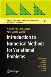 Book cover of Introduction to Numerical Methods for Variational Problems by Hans Petter Langtangen