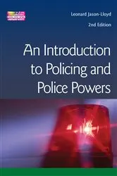 Book cover of Introduction to Policing and Police Powers (2nd ed.) by Leonard Jason-Lloyd