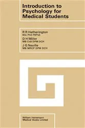 Book cover of Introduction to Psychology for Medical Students by R. R. Hetherington