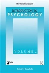 Book cover of Introduction To Psychology V2 by Ilona Roth
