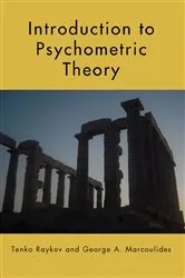 Book cover of Introduction to Psychometric Theory by Tenko Raykov