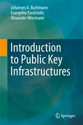 Book cover of Introduction to Public Key Infrastructures by Johannes A. Buchmann