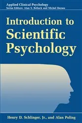 Book cover of Introduction to Scientific Psychology by Henry D. Jr. Schlinger