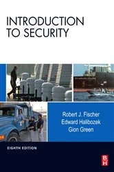 Book cover of Introduction to Security (8th ed.) by Robert Fischer Ph.D.