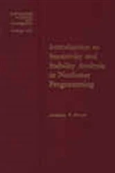 Book cover of Introduction to Sensitivity and Stability Analysis in Nonlinear Programming by Fiacco
