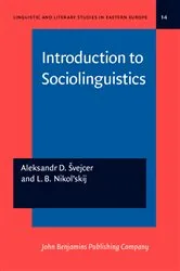 Book cover of Introduction to Sociolinguistics by Aleksandr D. Švejcer
