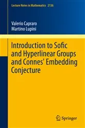 Book cover of Introduction to Sofic and Hyperlinear Groups and Connes' Embedding Conjecture by Valerio Capraro