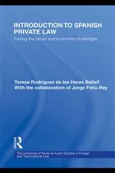 Book cover of Introduction to Spanish Private Law by Teresa Rodriguez de las Heras Ballell