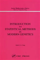 Book cover of Introduction to Statistical Methods in Modern Genetics by Unknown