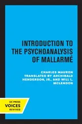 Book cover of Introduction to the Psychoanalysis of Mallarme by Charles Mauron