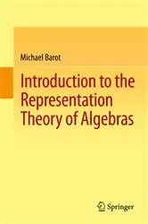 Book cover of Introduction to the Representation Theory of Algebras by Unknown