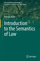Book cover of Introduction to the Semantics of Law by Unknown