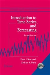 Book cover of Introduction to Time Series and Forecasting (2nd ed.) by Peter J. Brockwell