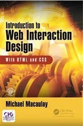 Book cover of Introduction to Web Interaction Design by Michael Macaulay