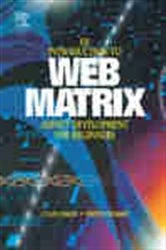 Book cover of Introduction to Web Matrix by Colin Hardy