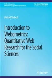 Book cover of Introduction to Webometrics by Michael Thelwall