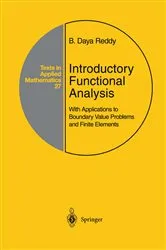 Book cover of Introductory Functional Analysis by B.D. Reddy
