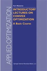 Book cover of Introductory Lectures on Convex Optimization by Y. Nesterov