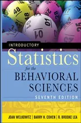 Book cover of Introductory Statistics for the Behavioral Sciences (7th ed.) by Joan Welkowitz