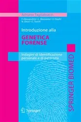 Book cover of Introduzione alla genetica forense by Unknown