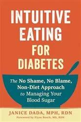 Book cover of Intuitive Eating for Diabetes by Unknown