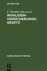 Book cover of Invalidenversicherungsgesetz (10th ed.) by E. Woedtke
