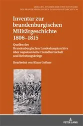 Book cover of Inventar zur brandenburgischen Militaergeschichte 1806–1815 by Klaus Neitmann