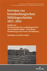 Book cover of Inventar zur brandenburgischen Militaergeschichte 1815–1914 by Klaus Neitmann
