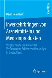 Book cover of Inverkehrbringen von Arzneimitteln und Medizinprodukten by David Reinhardt
