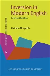Book cover of Inversion in Modern English by Heidrun Dorgeloh