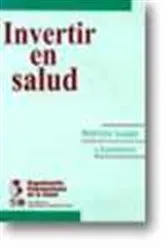 Book cover of Invertir en salud by Pan American Health Organization