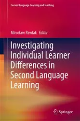 Book cover of Investigating Individual Learner Differences in Second Language Learning by Unknown