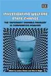 Book cover of Investigating Welfare State Change by Jochen Clasen